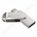 SanDisk, Ultra Dual Drive Luxe, 256GB, USB Type-C 3.0, Flash Drive, Silver
